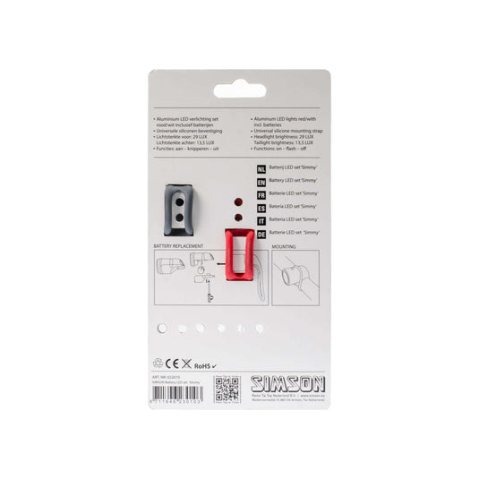 Verlichtingset Simson simmy 3leds