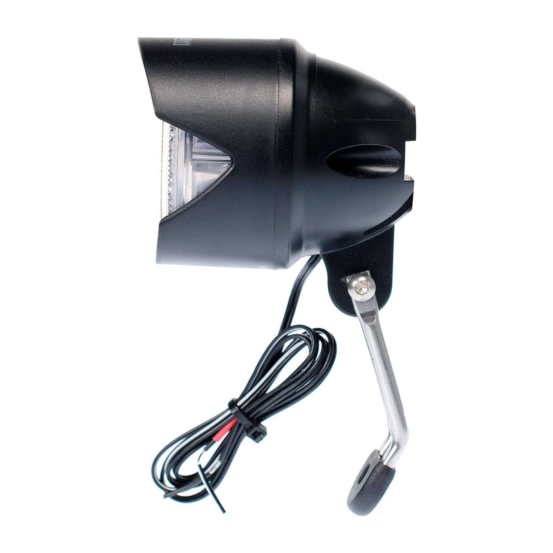 Load image into Gallery viewer, Simson voorvorkkoplamp Truss E-bike zwart op kaart
