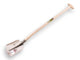 Ruhr brillant bats ruhr brilliant 1 4 000 gepolijst steel 95cm sterk gebogen