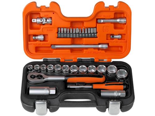 Bahco dopsleutelset 1 4-3 8