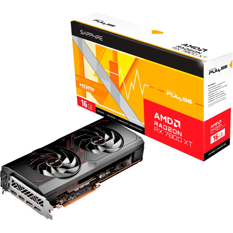 Load image into Gallery viewer, Sapphire radeon rx 7800 xt pulse gaming 16g
