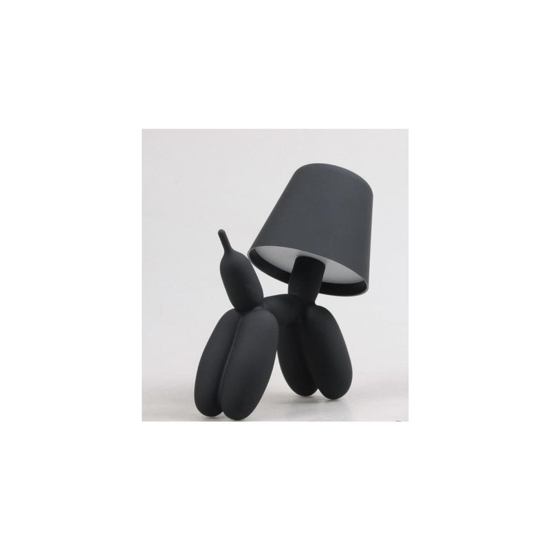 Afbeelding laden in galerijviewer, Stoobz design led tafellamp ballon hond zwart 16x10x18cm
