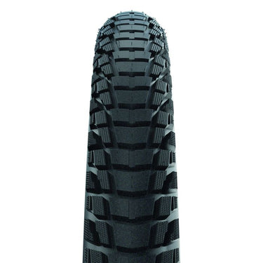 Schwalbe marathon plus tour - wired - addix green - smartguard - 700x35c - black + reflex