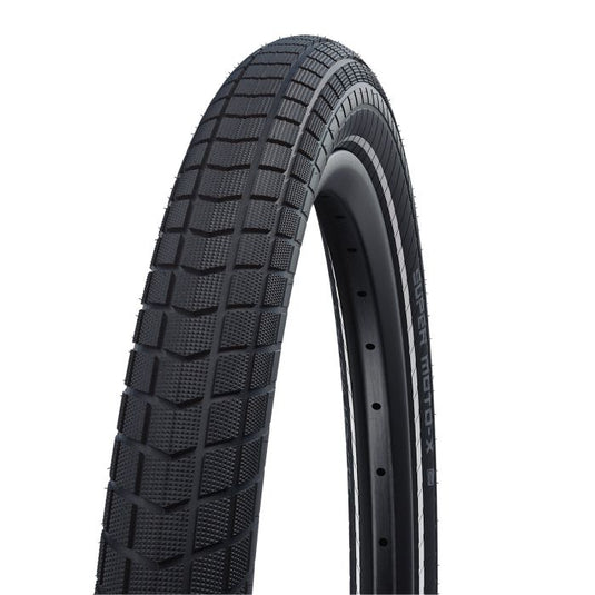 Schwalbe super moto-x - wired - addix - dd - greenguard - 26x2.40 - black + reflex