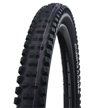 Schwalbe tacky chan - tle - addix ultra soft - super downhill - 27.5x2.40 - black