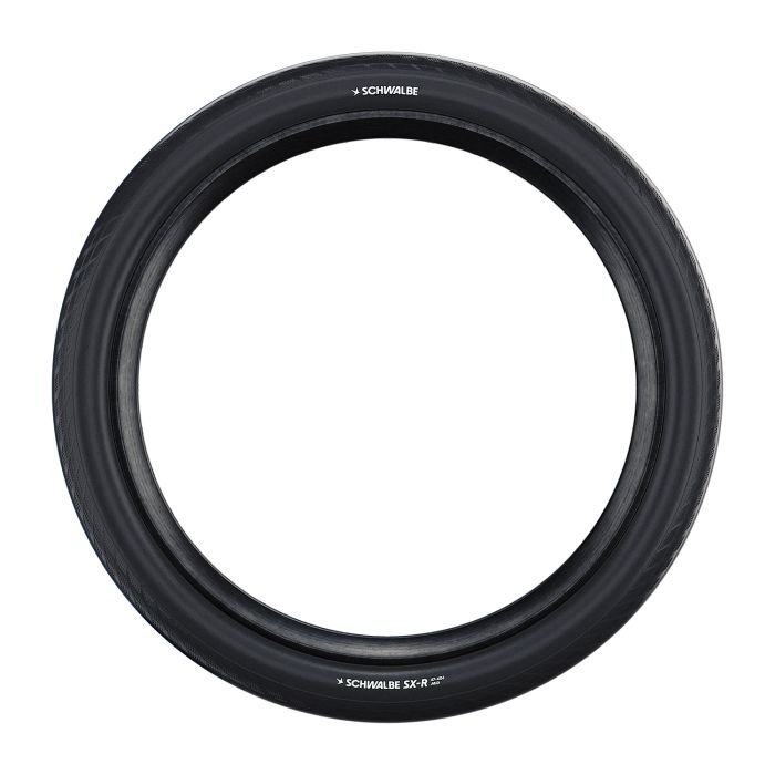 Load image into Gallery viewer, Schwalbe vouwband bmx sx-r performance 47-406 zwart skin

