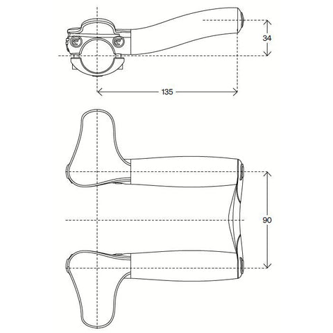 DEDA Aerobar Carbon Blast