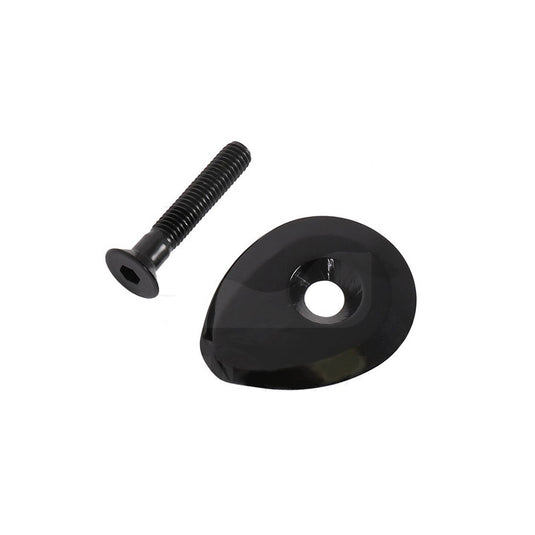 Dedacciai deda vinci topcap zwart met m6x35 alu bout