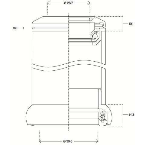 Deda Balhoofdstel 1 POB Semi integrated