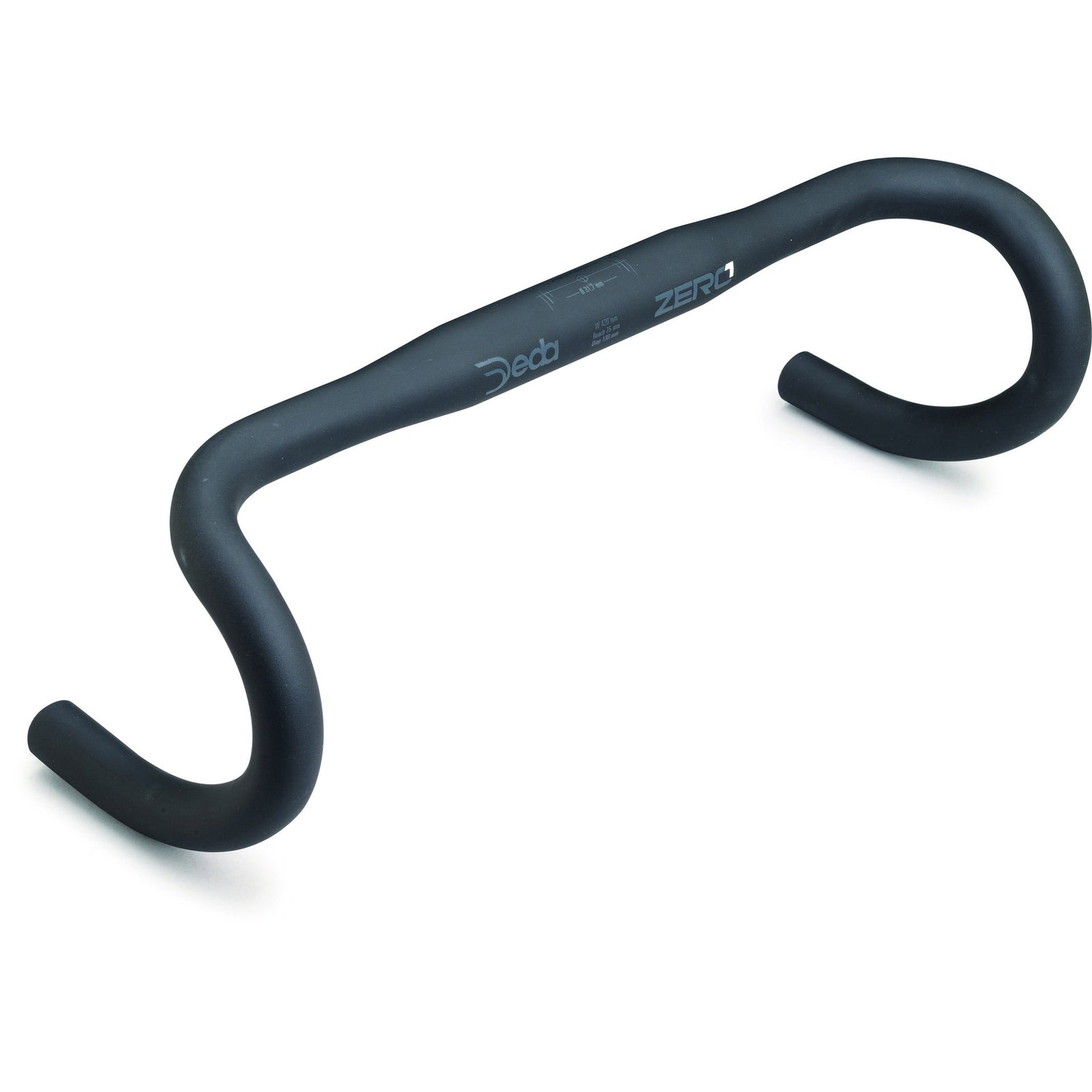 DEDA Handlebar Zero1 RHM aluminum BOB 44cm (BB)