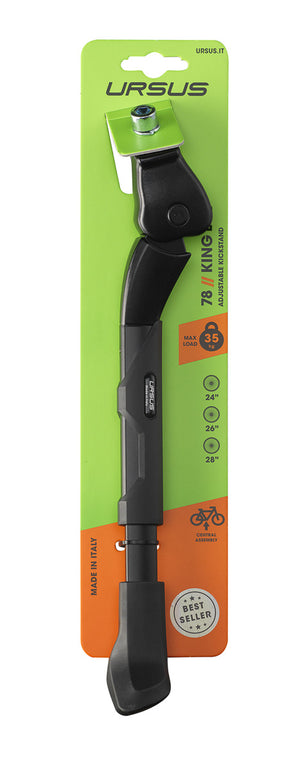 Ursus standaard king 2 zwart 26-28 inch 30cm op kaart