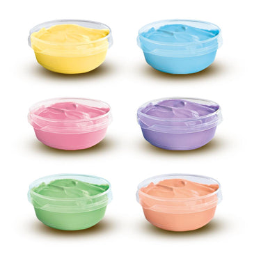 Ses vingerverf pastel 6 kleuren x 45 ml