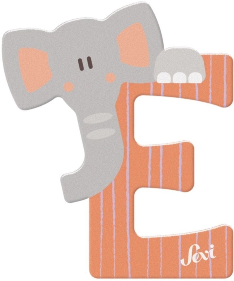 Load image into Gallery viewer, Sevi letter e elephant: 10 cm (83005)
