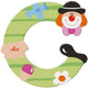 Sevi letter clown c: 10 cm (81739)