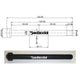 Dedacciai steekas voor m12 120mm