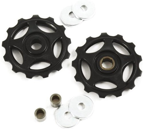 Load image into Gallery viewer, Shimano rd-m410 derailleur wieltjes set alivio 7 8 9 speed
