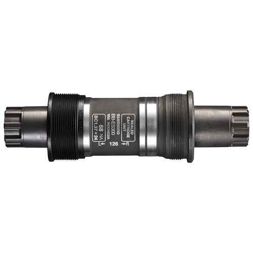 Load image into Gallery viewer, Trapas Shimano Octalink Bbes25 121Mm Zilver
