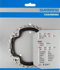 Afbeelding laden in galerijviewer, Shimano kettingblad fc-t521 chain ring shim. fc-t521 32t ae 4-arm,64mm
