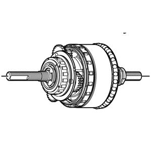 Load image into Gallery viewer, Shimano nexus 8 binnenwerk sg-c6001 8r30 8r31 c6000 8r
