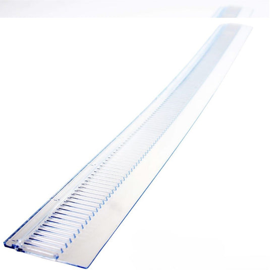 Frontlijst met hoge vertanding 1000 x 75 mm