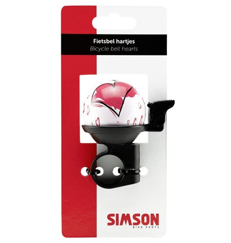 Simson fietsbel hartjes