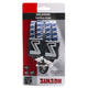 Snelbinder Trio Simson met 3 binders - marine wit