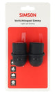 Simson verlichtingsset simmy batterij - zwart