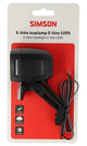 Rema tip top nederland b.v. simson koplamp aurora e-line 120s - e-bike (ebike)