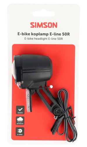 Simson koplamp aurora e-line 50r