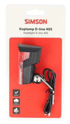Afbeelding laden in galerijviewer, Simson koplamp aurora d-line 40s
