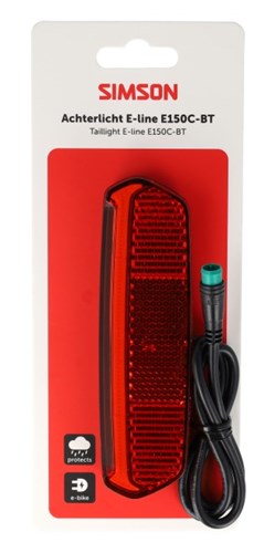 Simson achterlicht aurora e-line e150c-bt