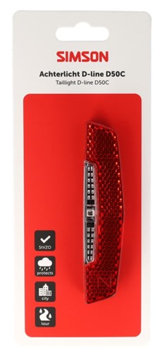Simson aurora achterlicht d-line d50c