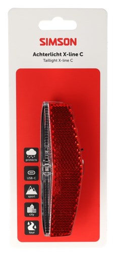 Afbeelding laden in galerijviewer, Simson aurora achterlicht x-line c
