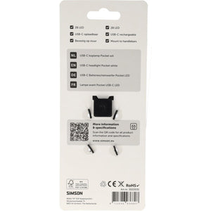 Simson usb-c led lamp pocket wit