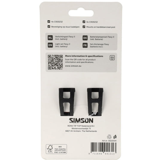 Simson verlichtingset aurora flexy ii