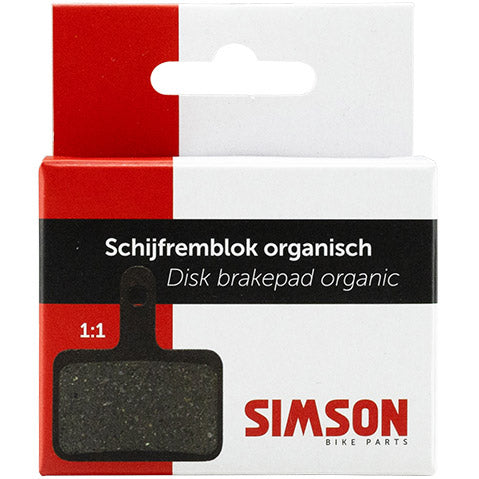 Load image into Gallery viewer, Simson schijfremblok organisch shimano tektro per set
