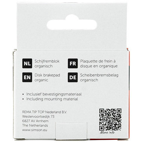 Load image into Gallery viewer, Simson schijfremblokken organisch shimano tektro
