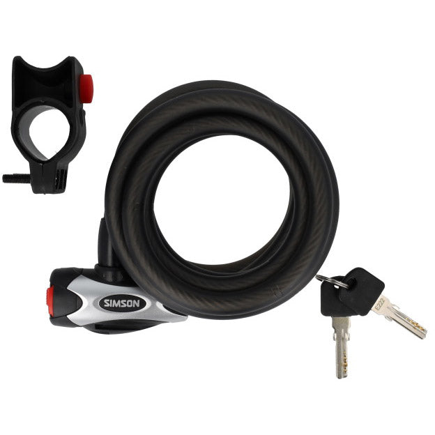 Load image into Gallery viewer, Simson spiraalkabelslot pro size xxl 12mm x 180cm

