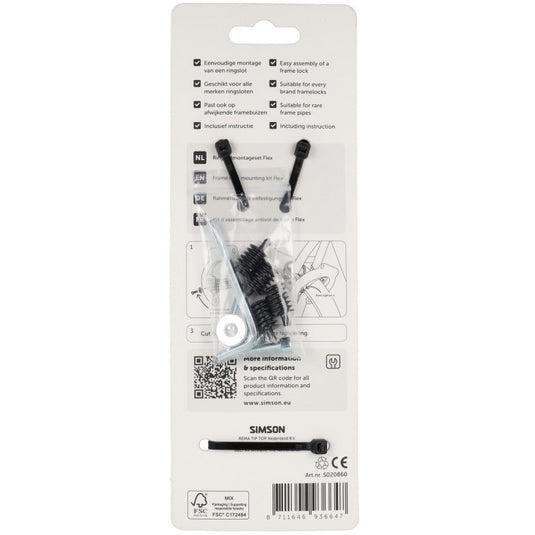 Simson ringslot montageset flex