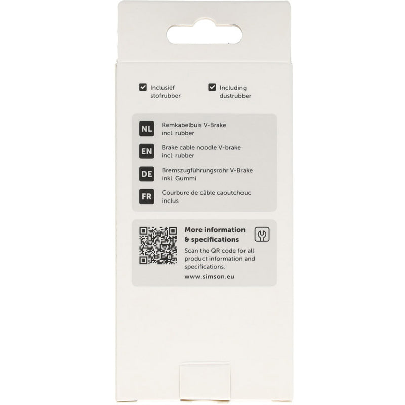 Load image into Gallery viewer, Simson remkabelbuis v-brake incl. rubber

