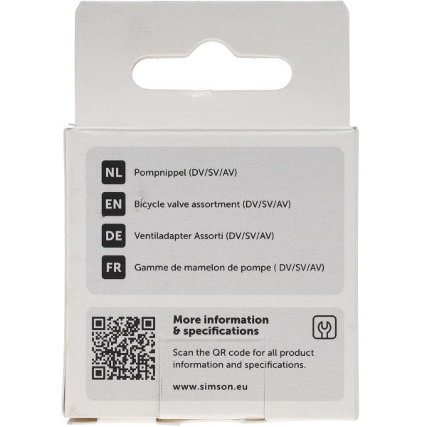 Load image into Gallery viewer, Simson pompnippel assortiment 3-delig
