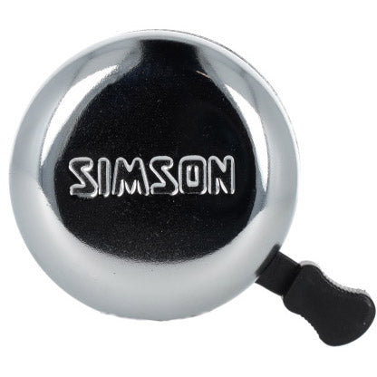 Load image into Gallery viewer, Simson bel traditioneel chroom staal
