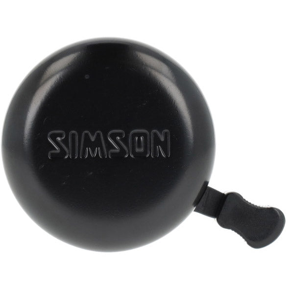 Load image into Gallery viewer, Simson bel traditioneel zwart staal
