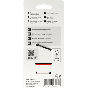 Simson digitale manometer aerogauge