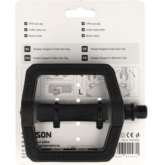 Simson pedalen elegant e-bike non slip