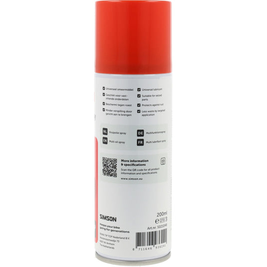 Simson kruipolie spray 200ml
