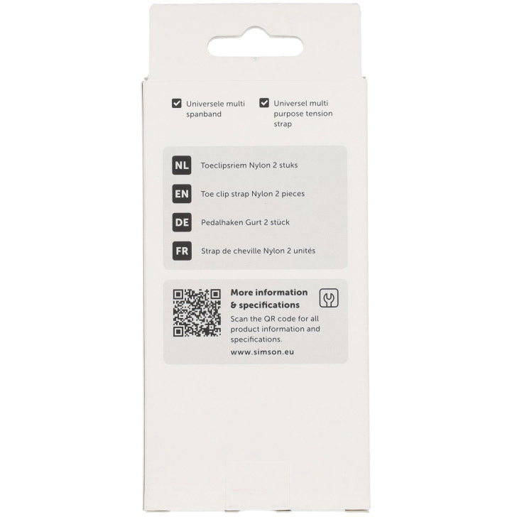 Load image into Gallery viewer, Simson toeclip wielgoot riemen 2st

