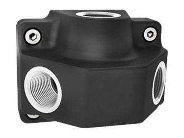Alusic muurplaat in:1x3 4 uit:2x1 2