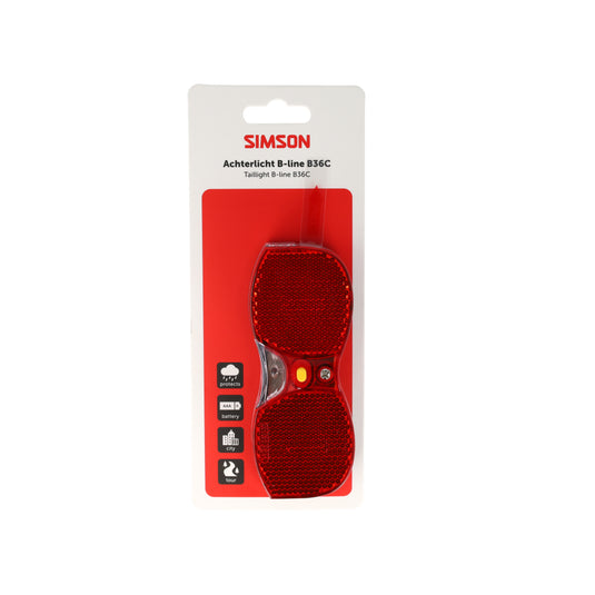 Rema tip top nederland b.v. simson achterlicht aurora b-line b36c
