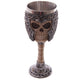 Strijder schedel gothic decoratieve kelk